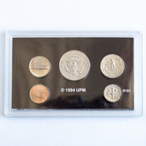 1985 - US Mint Set in Acrylic Case - Circulated Twenty Five Years US Coins - Picture 2 of 4