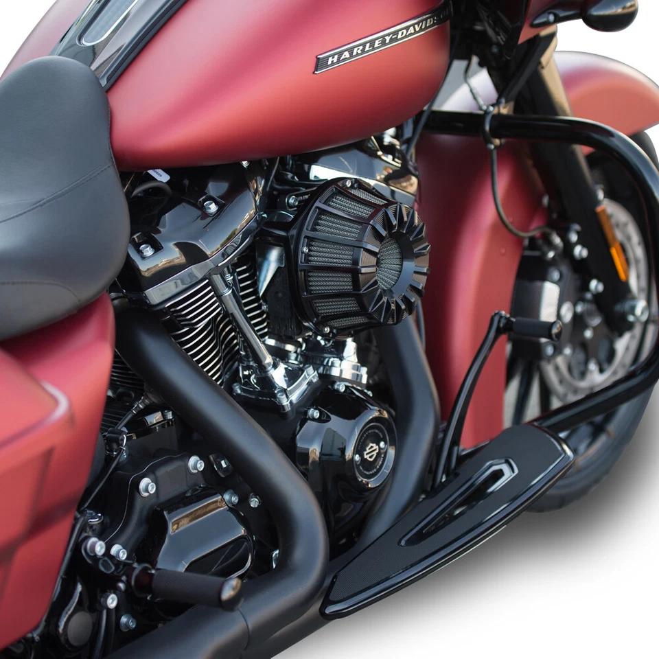 Filtro de aire negro para Harley Touring Electra Glide FLHT Ultra Limited FLHTK 08-16 Foto 3 de 4