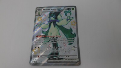 Meowscarda EX OVERSIZE JUMBO Promo - SVP 078 SHINY Full Art