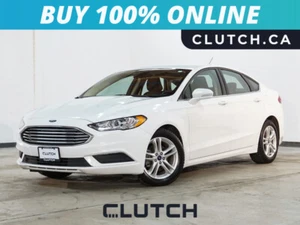 2018 Ford Fusion SE w/ Backup Camera, Blind Spot Detection