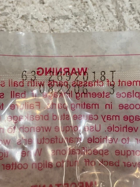 2 Quantity of Spicer 401-1005B Steering Tie Rod Ends 2692018 (2 Quantity) - Image 2 of 4