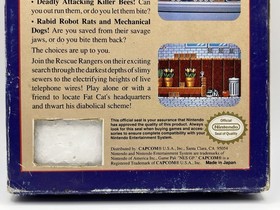 Disney's Chip 'N Dale: Rescue Rangers (Nintendo NES, 1990) CIB Complete - Tested