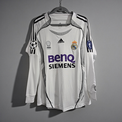 001 - R. Madrid 06/07 Home UEFA - White - Beckham #23 - Medium