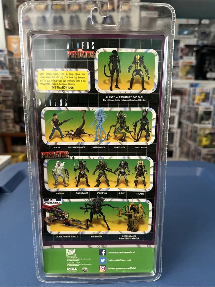 Figura de acción NECA Aliens Space Marine Vásquez nueva sellada Foto 2 de 2