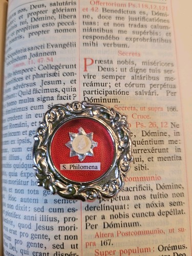 First Class Reliquary Relic/Saint Philomena