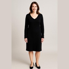Esmara Women’s Black Long Sleeve Sweater Dress Size 4/6