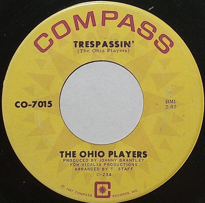 The Ohio Players - Trespassin' / You Don't Mean It 7" 45RPM