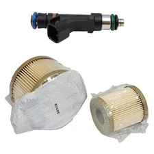 For Ford E-350 Super Duty 2009-2010 Motorcraft Fuel Injector w Fuel Filter Kit