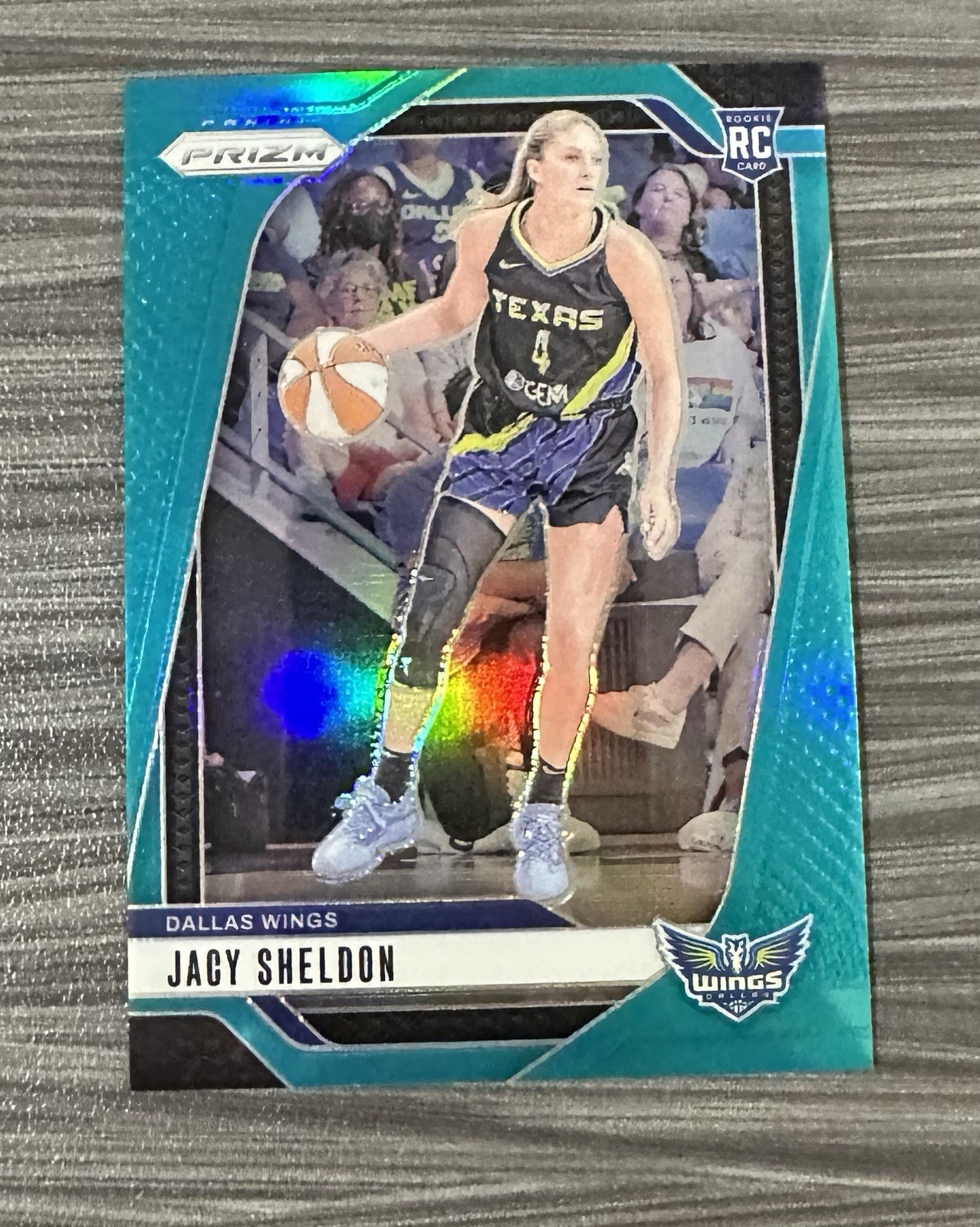 2024 Prizm WNBA Jacy Sheldon Rc Teal /49 Rc #4