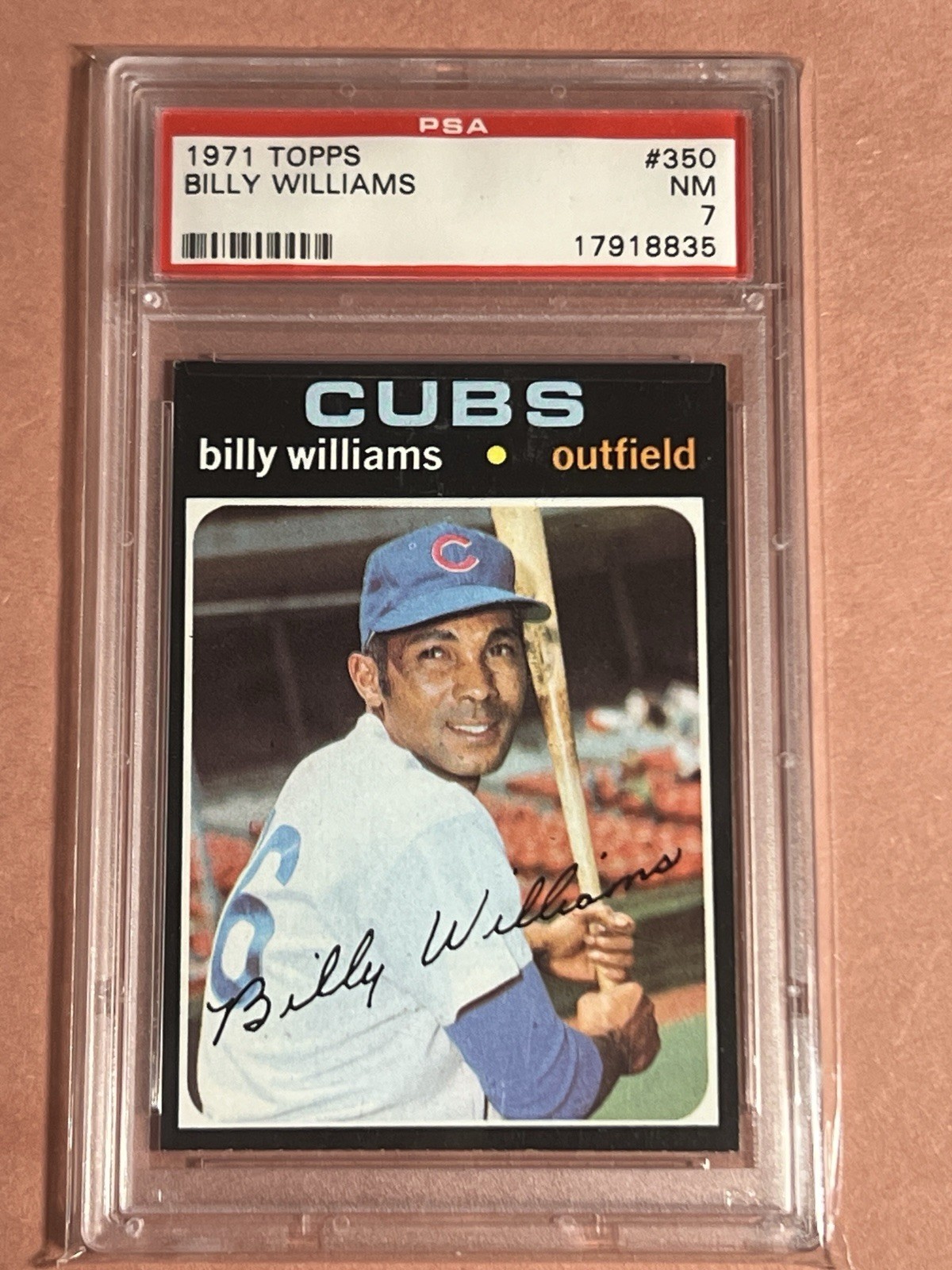 1971 Topps - Billy Williams #350 PSA 7