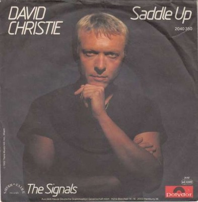 David Christie - Saddle Up 7'' Single Vinyl Electronic Disco 1996