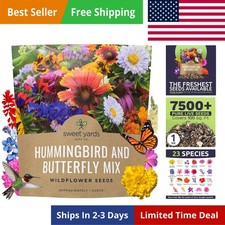 Wildflower Seeds Butterfly and Humming Bird Mix - Large 1 Ounce Packet 7,500+... 274.88 per gallon