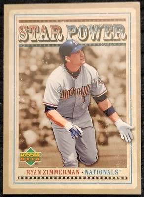 2007 Upper Deck - Star Power Ryan Zimmerman #SP-RZ