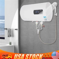 Electric Hot Water Heater Wall-Mounted Electric Tank Hot Water Heater 1500W