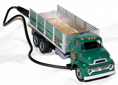 #ad Menards 1:48 Scale Menards Chicago amp; NorthWestern Lighted Stake Truck $14.95