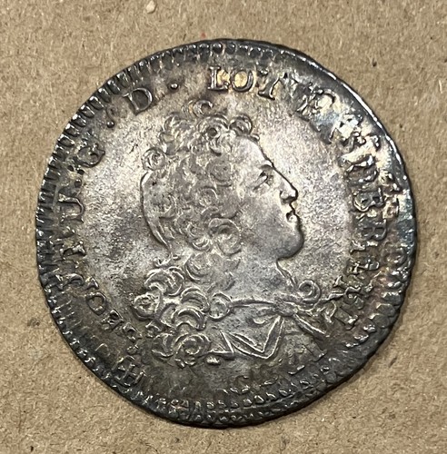 1711 LEOPOLDO I DUCA DI LORENA E BAR 1/2 TESTONE CROCE DI GERUSALEMME VARIETÀ RRR