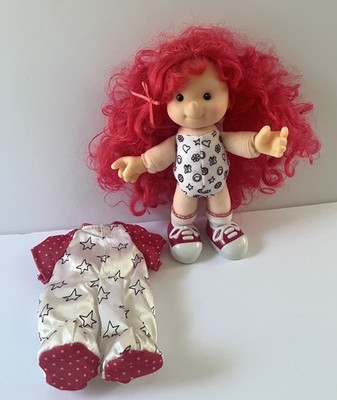 Vtg Fisher Price Color Me Cuties Doll Rebecca Red Curly Hair 7.5  Outfit 2000