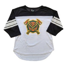 RARE AAF Arizona Hotshots Football Jersey Women’s M Mesh G-III 4Her Carl Banks