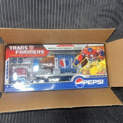 Transformers Optimus Prime 2007 Pepsi Mt.Dew Promotional Winner With Certificate
