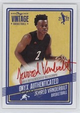 2021-22 Onyx Vintage Red Ink Auto /25 Jarred Vanderbilt #VAJV Auto 0j81