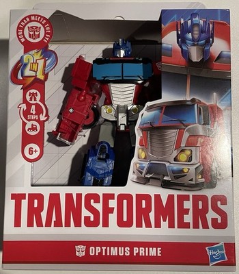 Optimus Prime 7 In Action Figure 4 Step Transformer