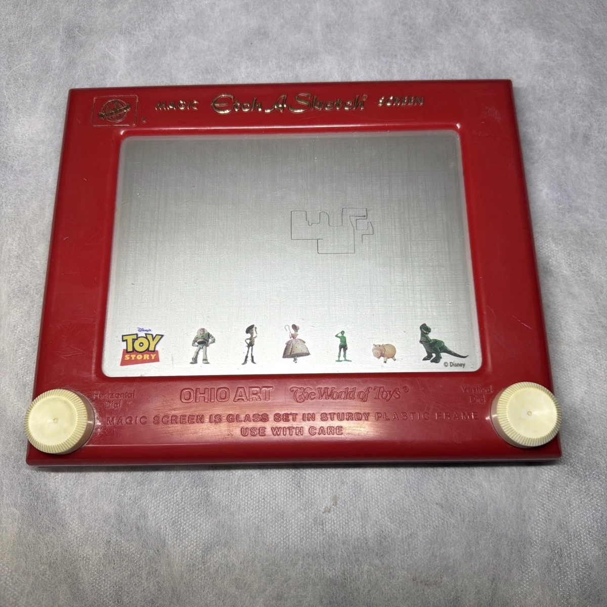 Etch-a-Sketch Toy Story Cartoon & TV Character Action Figures for