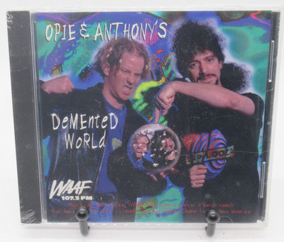 OPIE & ANTHONY'S DEMENTED WORLD AUDIO CD, 31 GREAT TRACKS, WAAF 107.3 FM, 1997