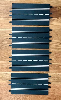NEW - Carrera Standard Straights Track - Digital 124/132 & Evolution - Set of 4