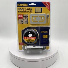 Irwin Door Lock Installation Kit 3111001 For Wood Doors New Sealed Free Shipping