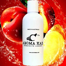 Juicy Peaches Bath Oil Vegan Cruelty-Free Plant Based Moisturiser