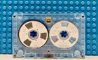 "TEAC"  NEW SILVER  48  METAL REEL TO REEL TYPE I  CASSETTE TAPE (1)