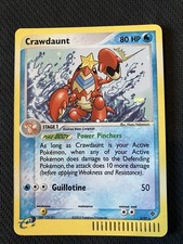 Pokémon TCG Crawdaunt EX Drache 3/97 Reverse Holo Holo Rare
