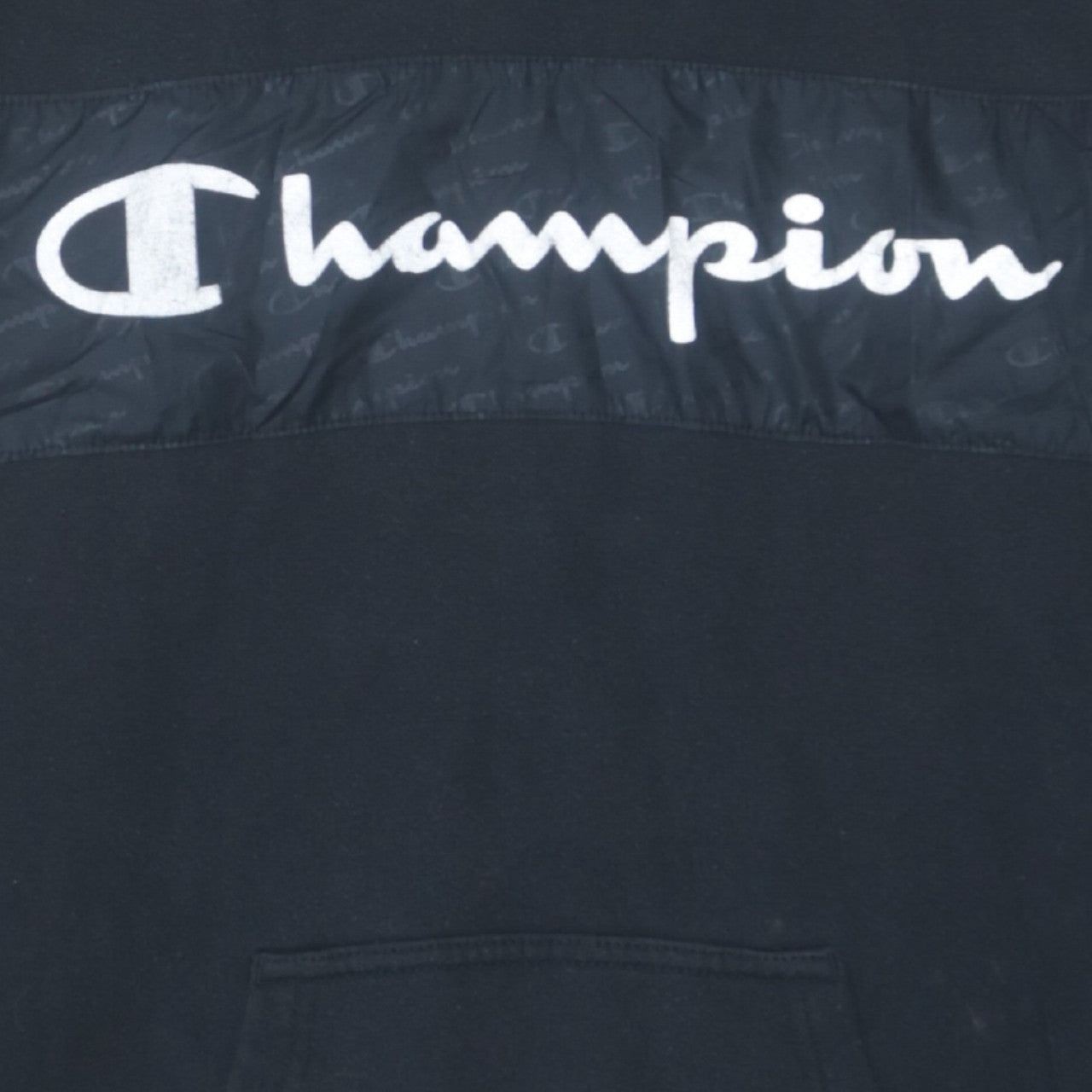 Champion Black Hoodie Mens S image 4
