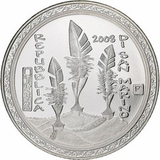 [#1308367] San Marino, 5 Euros, JO 2008, Proof, 2008, Rome, Silver, MS