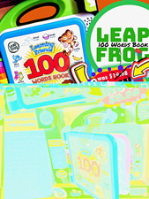 NEW LeapFrog Learning,100 Words Book Bilingual English/Spanish, 18 Months