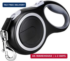 26Ft Retractable Dog Leash, Heavy Duty Great Leash for Dog up to 110 lbs, Anti-S