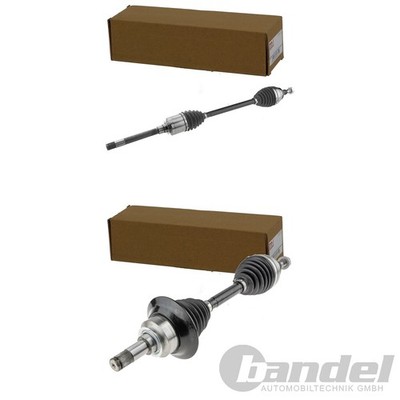 2x NTY ANTRIEBSWELLE VORNE LI+RE passend für MERCEDES ML W166 GL X166 4-matic