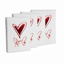 4 Decks Love Me Red Theory 11 Playing Cards Magic Tricks Sealed Made In