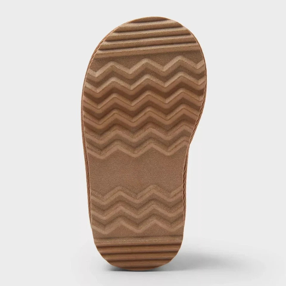 Zapatillas Zueco Jude Niño Pequeño - Cat & Jack Leopardo Marrón 8T - Nuevas Con Etiquetas Foto 2 de 4