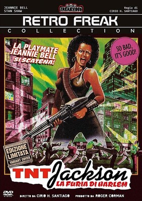 TNT Jackson La Furia Di Harlem (DVD - Retro Freak Video Blaxploitation) Variant