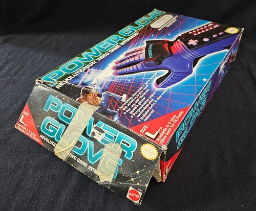 Nintendo - Mattel - Vintage NES Power Glove w/Box - RARE Large Size! Tested READ - Picture 16 of 22