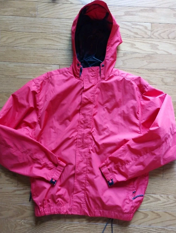 EUC Cutter & Buck Men's CB WeatherTec Red 'Chinook' Golf Jacket Large Full Zip - Image 2 of 4