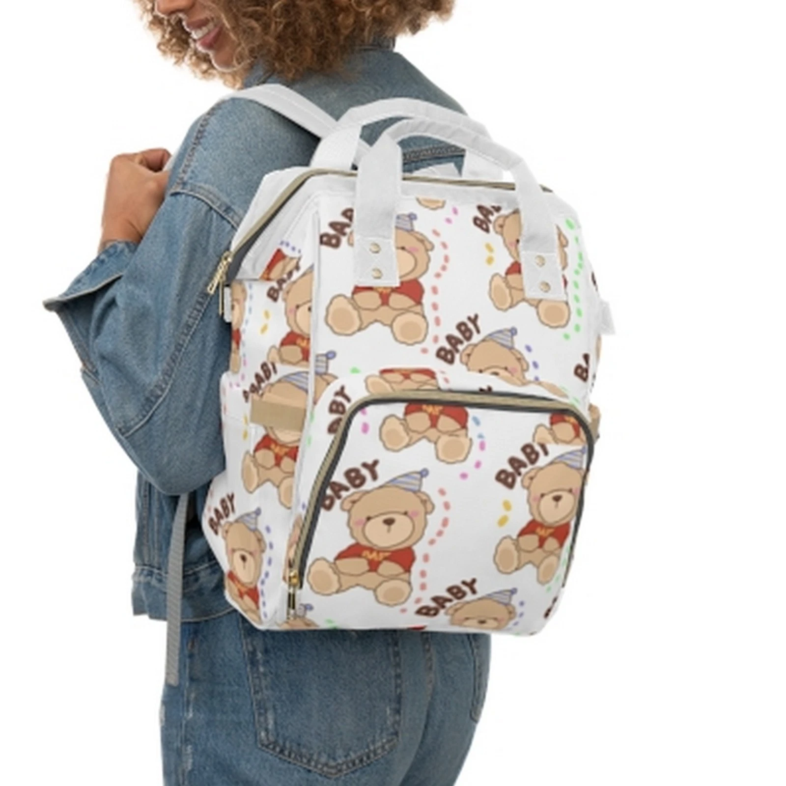 Cute Bears Nursery Diaper Backpack