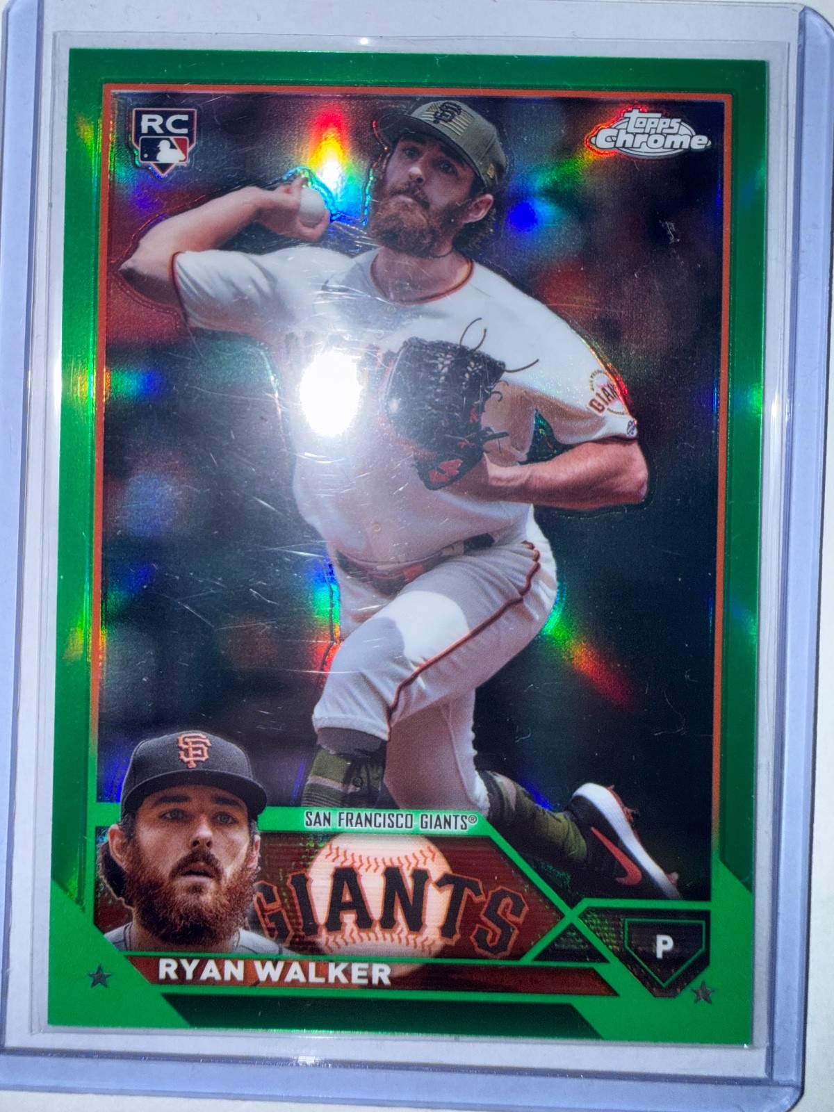 Ryan Walker Green Foil Topps Update - Green Foil US58 NM