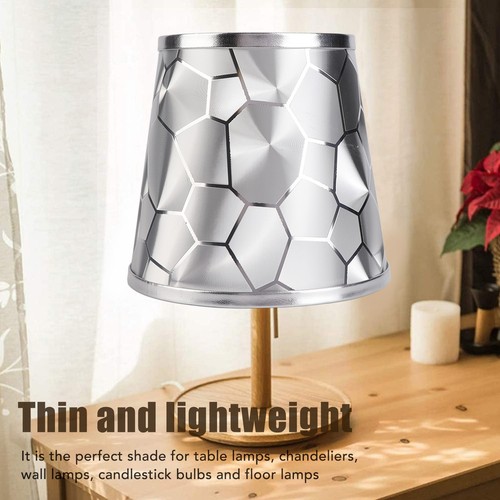 HG 2Pcs Dustproo E14 Bulb Lamp Holder Lampshade Modern Simple Style Table Lamp S - Picture 11 of 12