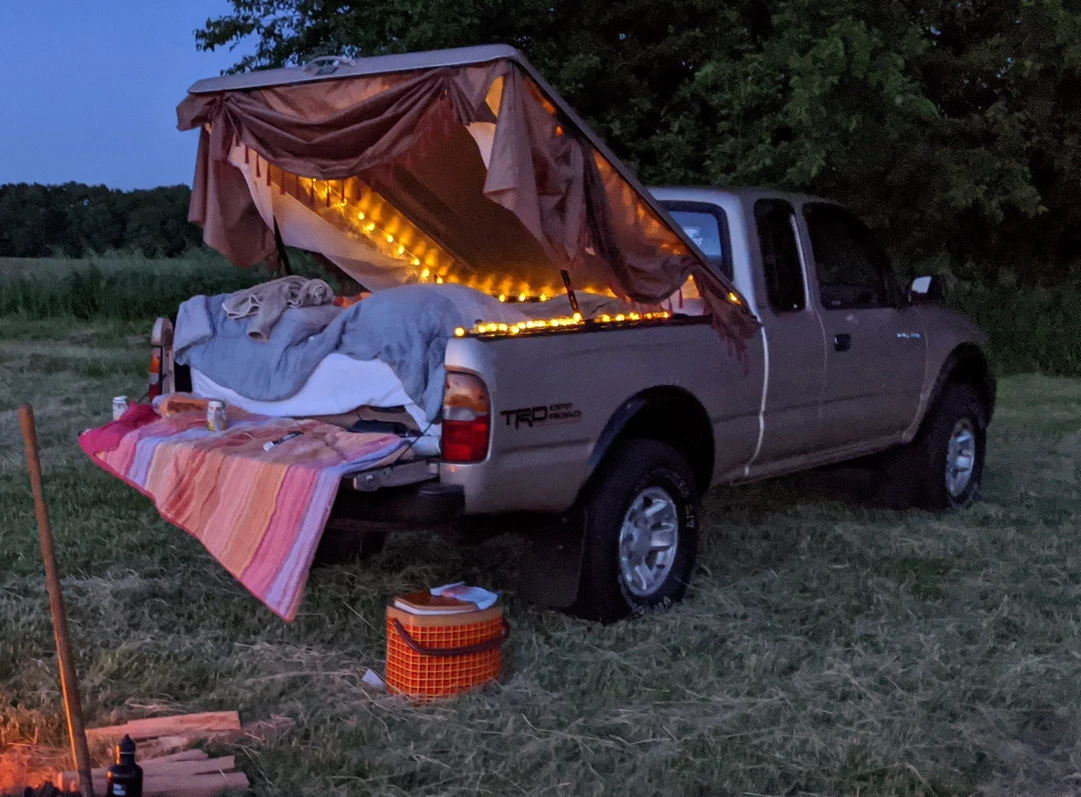 Bedouin Camping Tent and Mattress - Tacoma Gen1