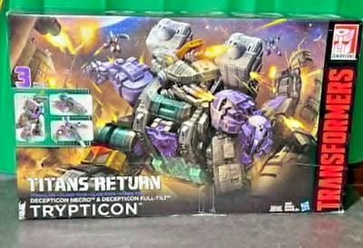Hasbro Transformers Titans Return Decepticon Trypticon 2017 NISB MIB