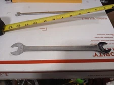 Vintage COMBINATION Open Thin WRENCH   5/8" & 11/16" NDF 80 Great Condition 