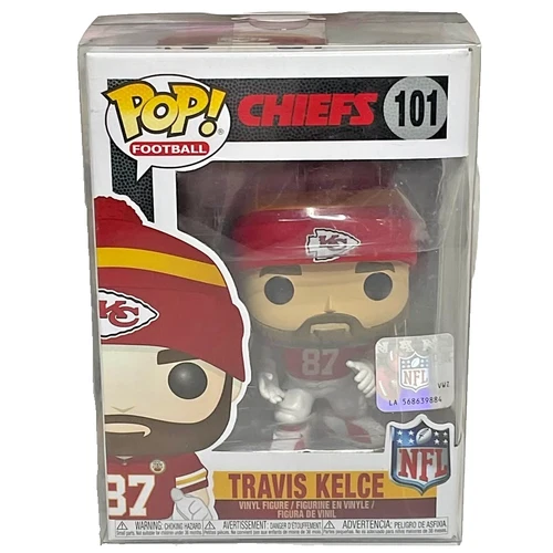 Funko Pop Travis Kelce Kansas City Chiefs 101 Rare and Hot!!! NFL Football New