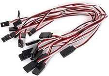 Honbay 10Pcs 300mm Remote Control Servo Extension Cord Cable Male to Female... 